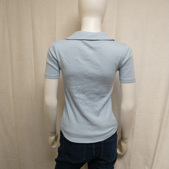 J.Crew Short Sleeve Collard V-neck - Picture 6 of 6